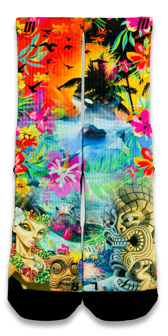 Hawaiian Flow CES Custom Socks