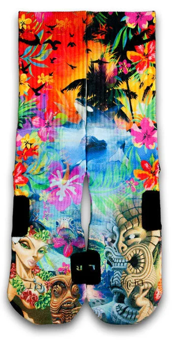 Hawaiian Flow Custom Elite Socks