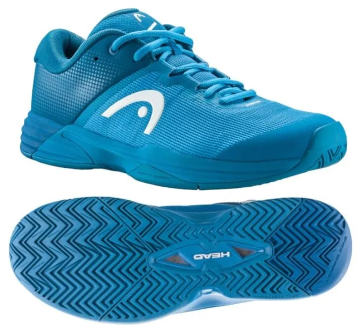HEAD Revolt EVO 2.0 Mens Wide Fit Tennis Shoes - Blue
