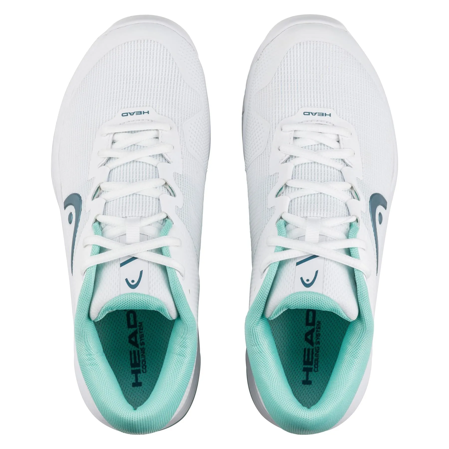 HEAD Revolt Evo 2.0 Womens Tennis Shoes - White / Turquoise
