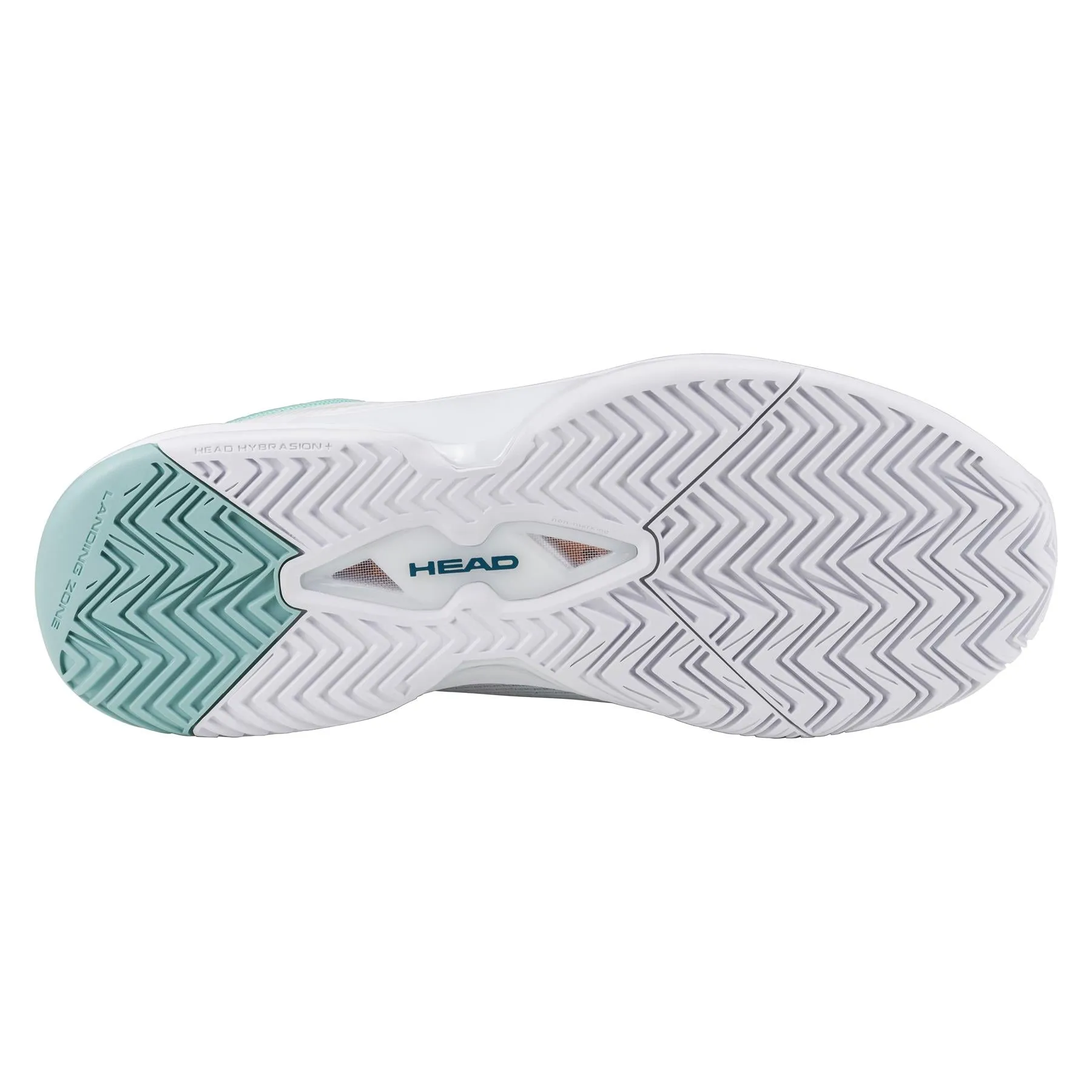 HEAD Revolt Evo 2.0 Womens Tennis Shoes - White / Turquoise
