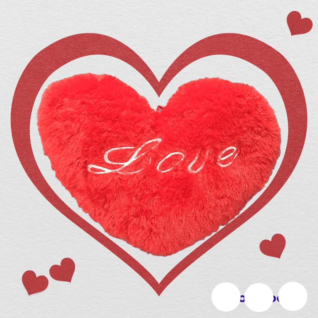 Heart Med Cushion 42cm