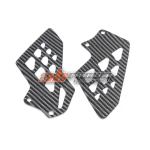 Heel Plate Guard Cover Enlarged Baffles For BMW HP4 S1000RR 2009 2018 S1000R 2014 2019 Full Carbon Fiber