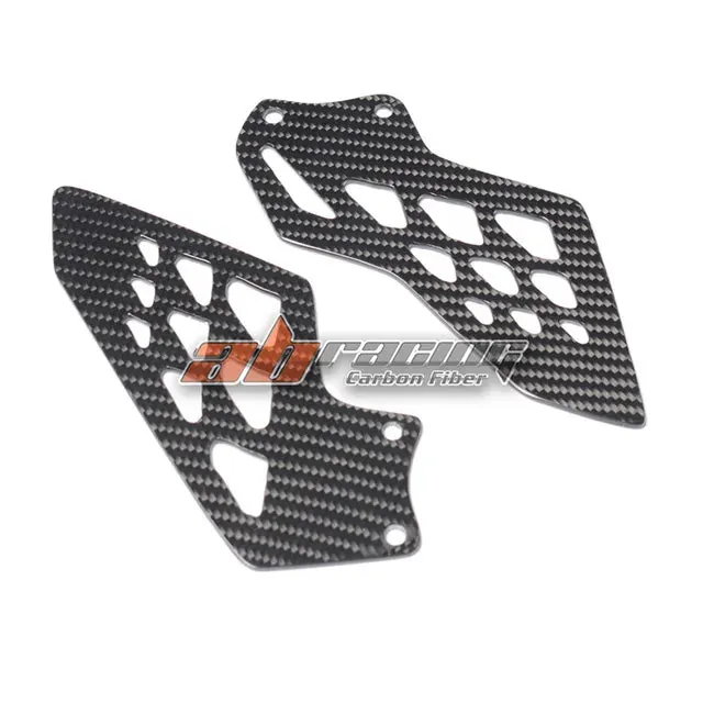 Heel Plate Guard Cover Enlarged Baffles For BMW HP4 S1000RR 2009 2018 S1000R 2014 2019 Full Carbon Fiber