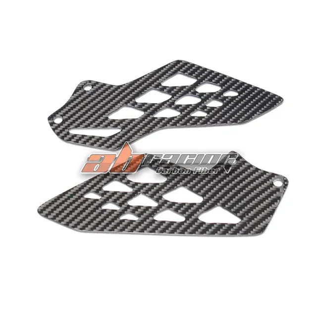 Heel Plate Guard Cover Enlarged Baffles For BMW HP4 S1000RR 2009 2018 S1000R 2014 2019 Full Carbon Fiber