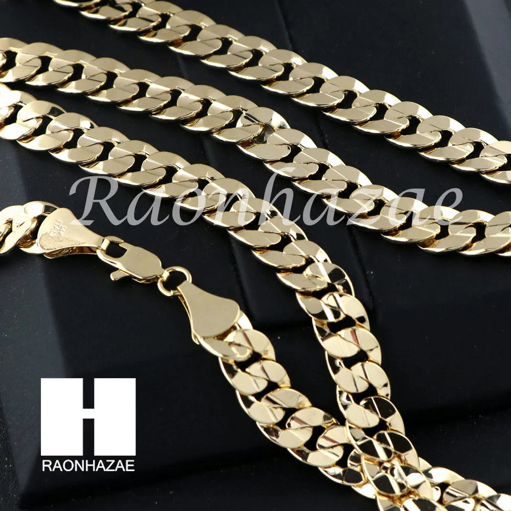HIP HOP 100 DOLLAR TENNIS CHAIN DIAMOND CUT 30" CUBAN LINK CHAIN S057