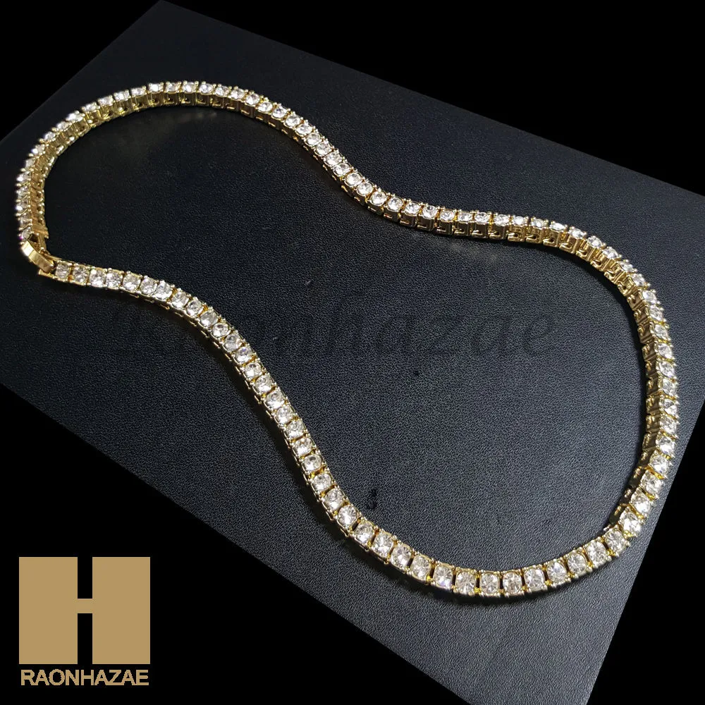 Hip Hop Quavo MEDUSA Miami Cuban Choker Tennis Chain Necklace L10