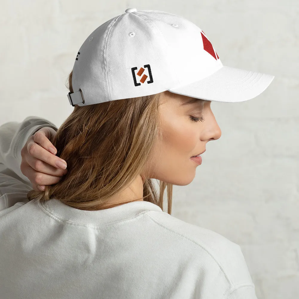 Hive White Dad hat