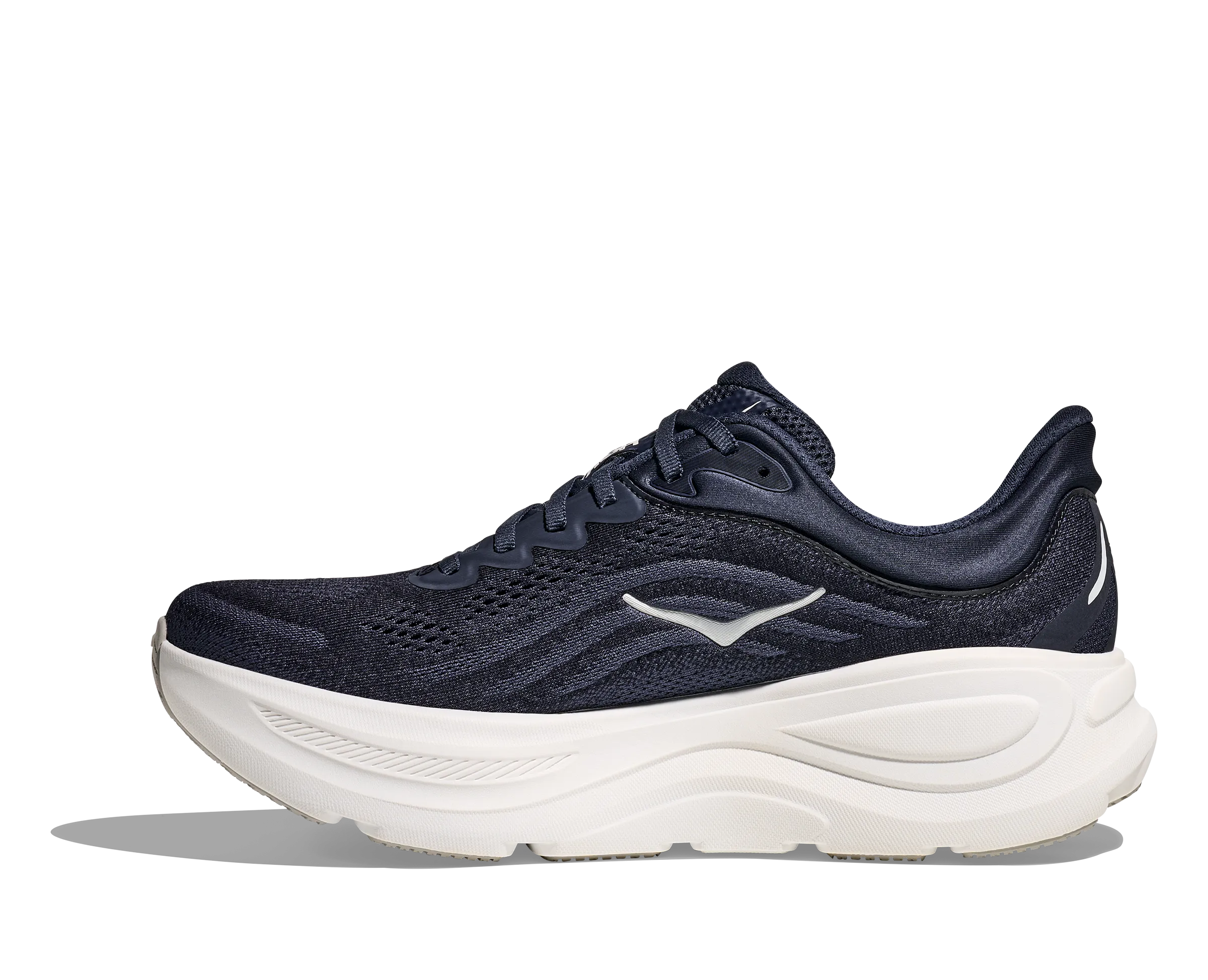 Hoka Men's Bondi 9 | Wide Fit | Varsity Navy/White