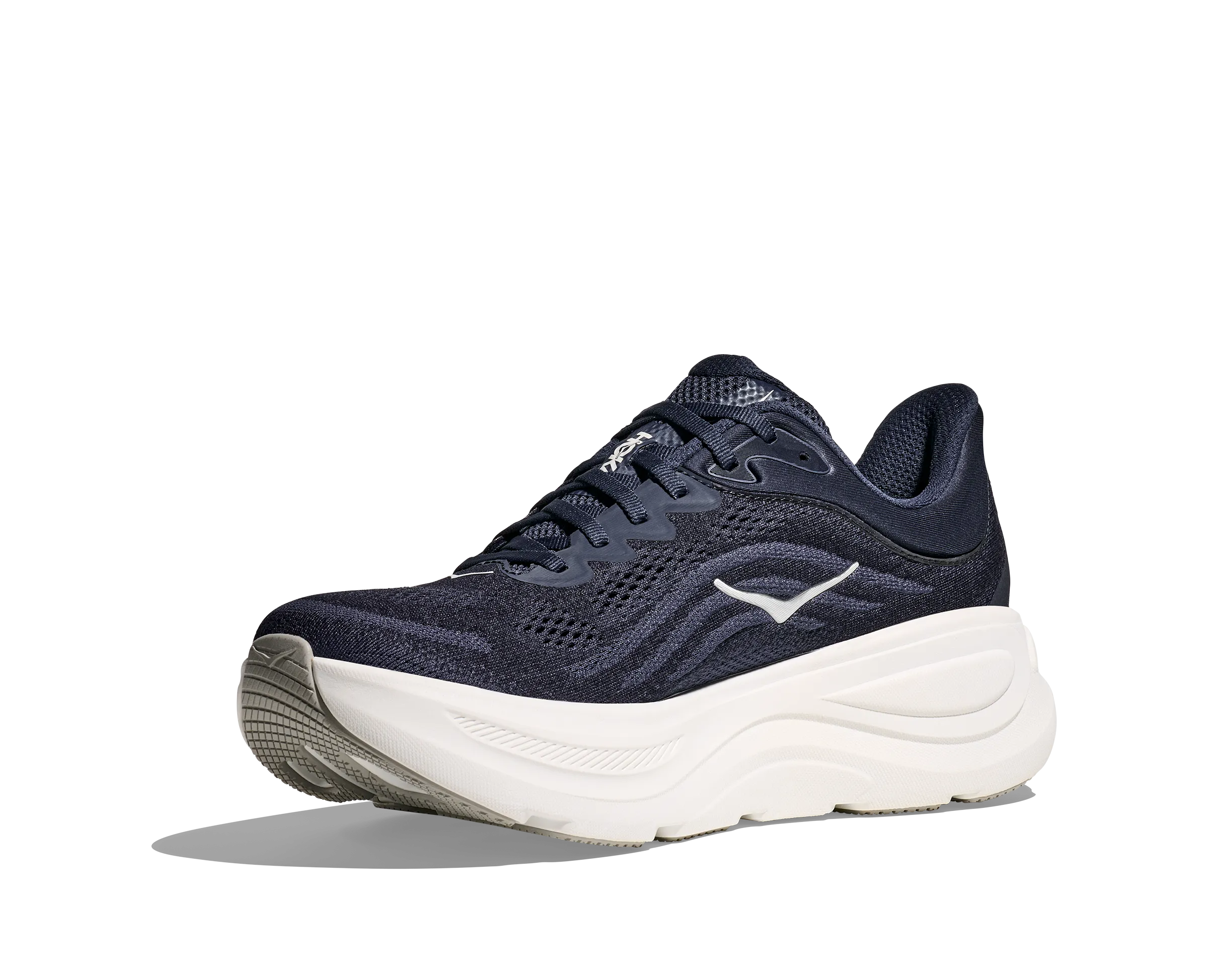 Hoka Men's Bondi 9 | Wide Fit | Varsity Navy/White