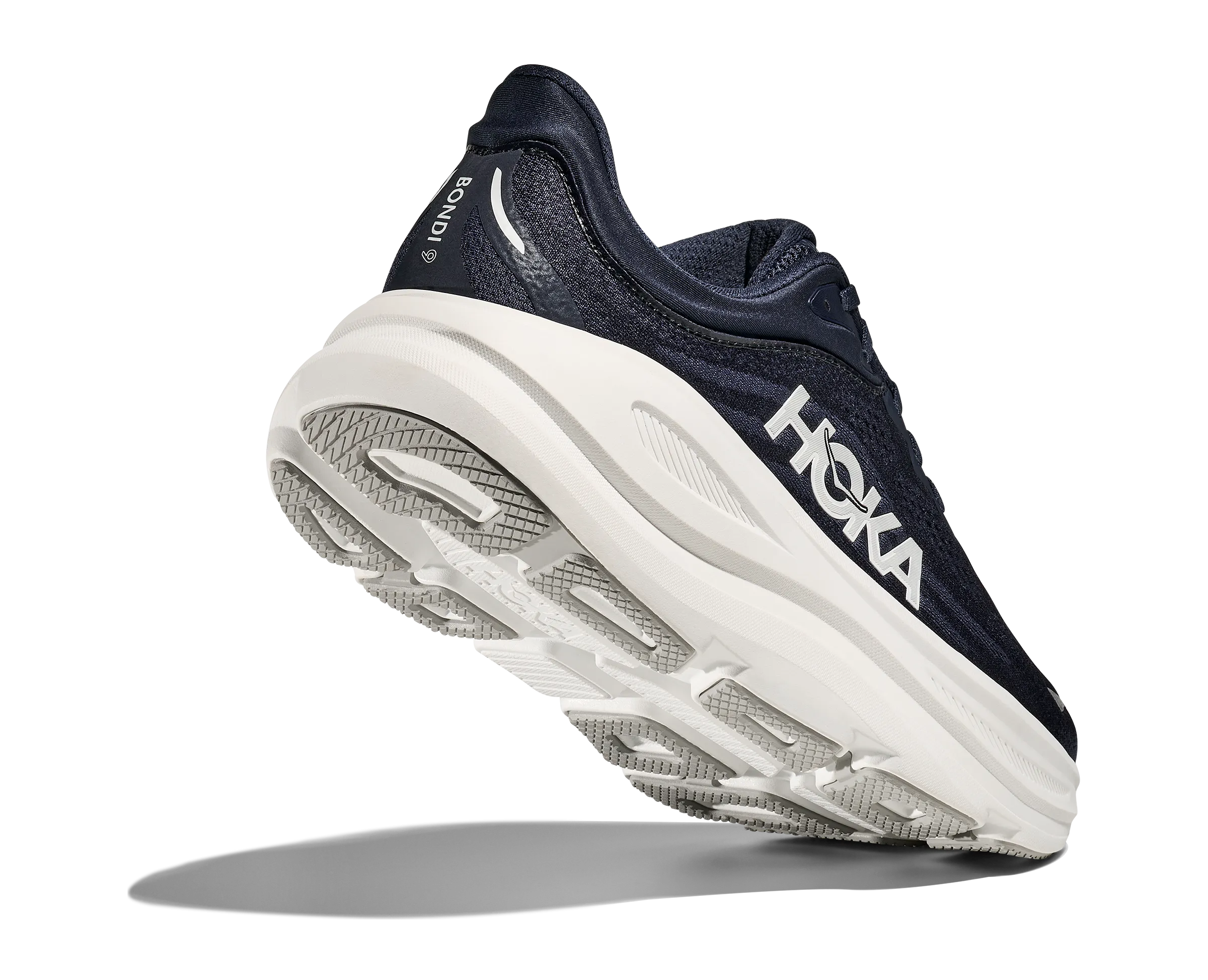 Hoka Men's Bondi 9 | Wide Fit | Varsity Navy/White