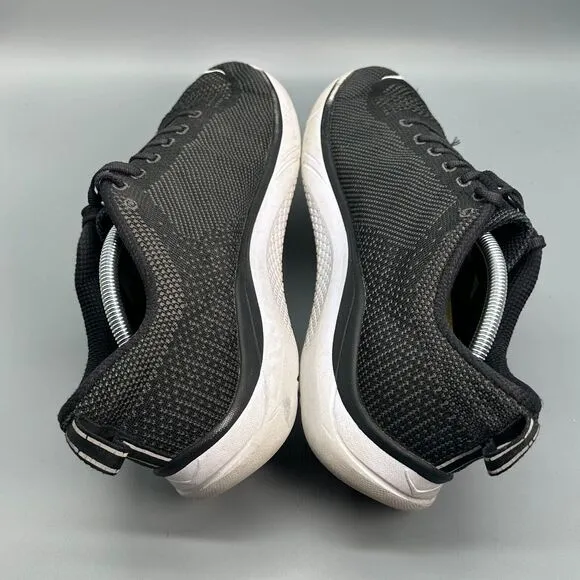 Hoka One One Hupana Mens 12 Black Athletic Shoes Lace Up Low Top Running Sneaker