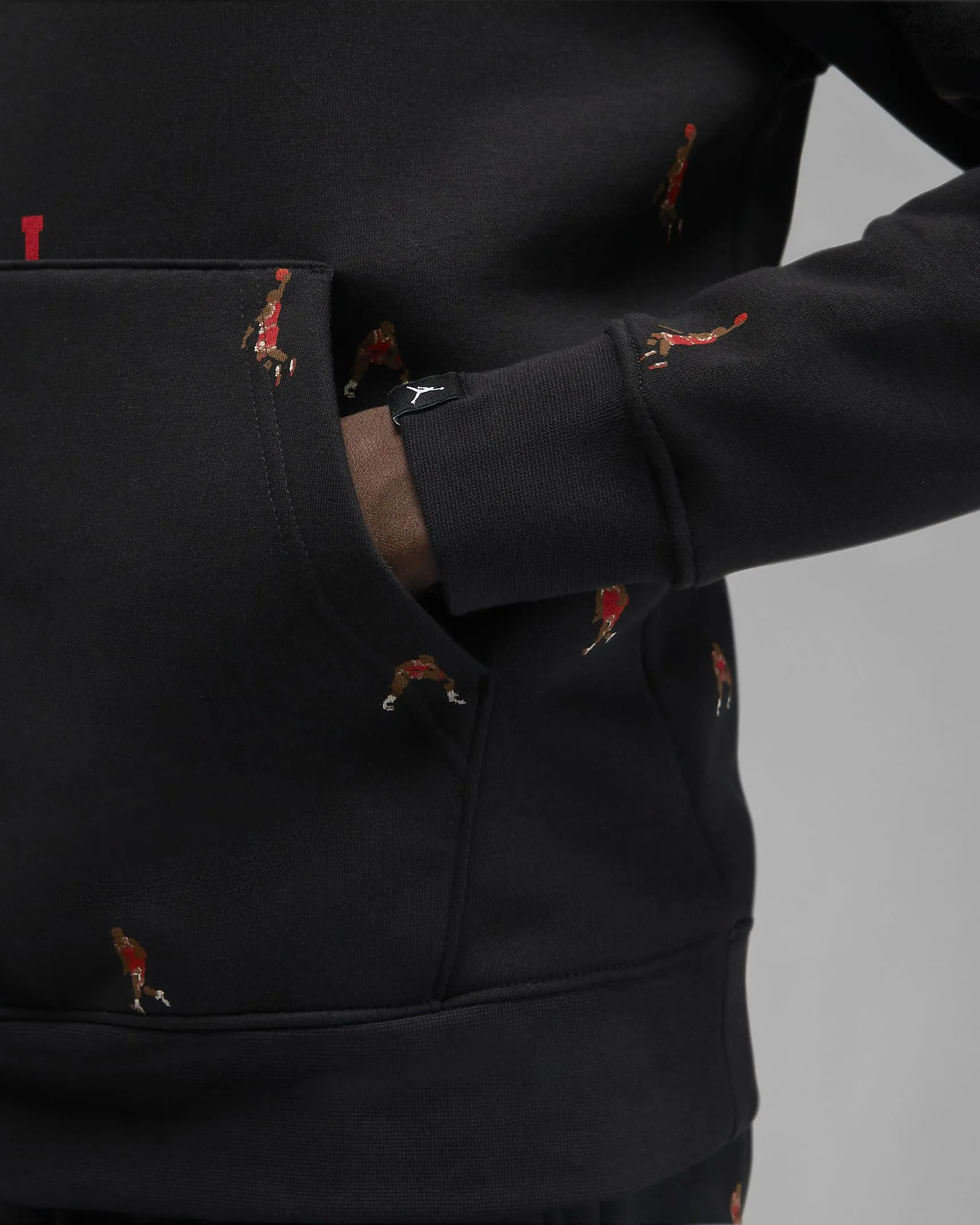 Holiday Jumpman Fleece Sweatshirt Jordan Essentials Black
