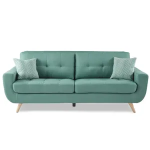 Homelegance Furniture Deryn Sofa in Teal 8327TL-3