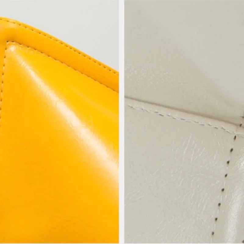 Homlly Tiio Basic Leather PU Cushion Cover