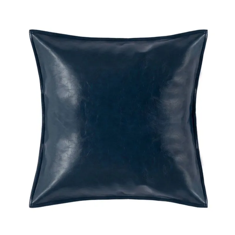 Homlly Tiio Basic Leather PU Cushion Cover