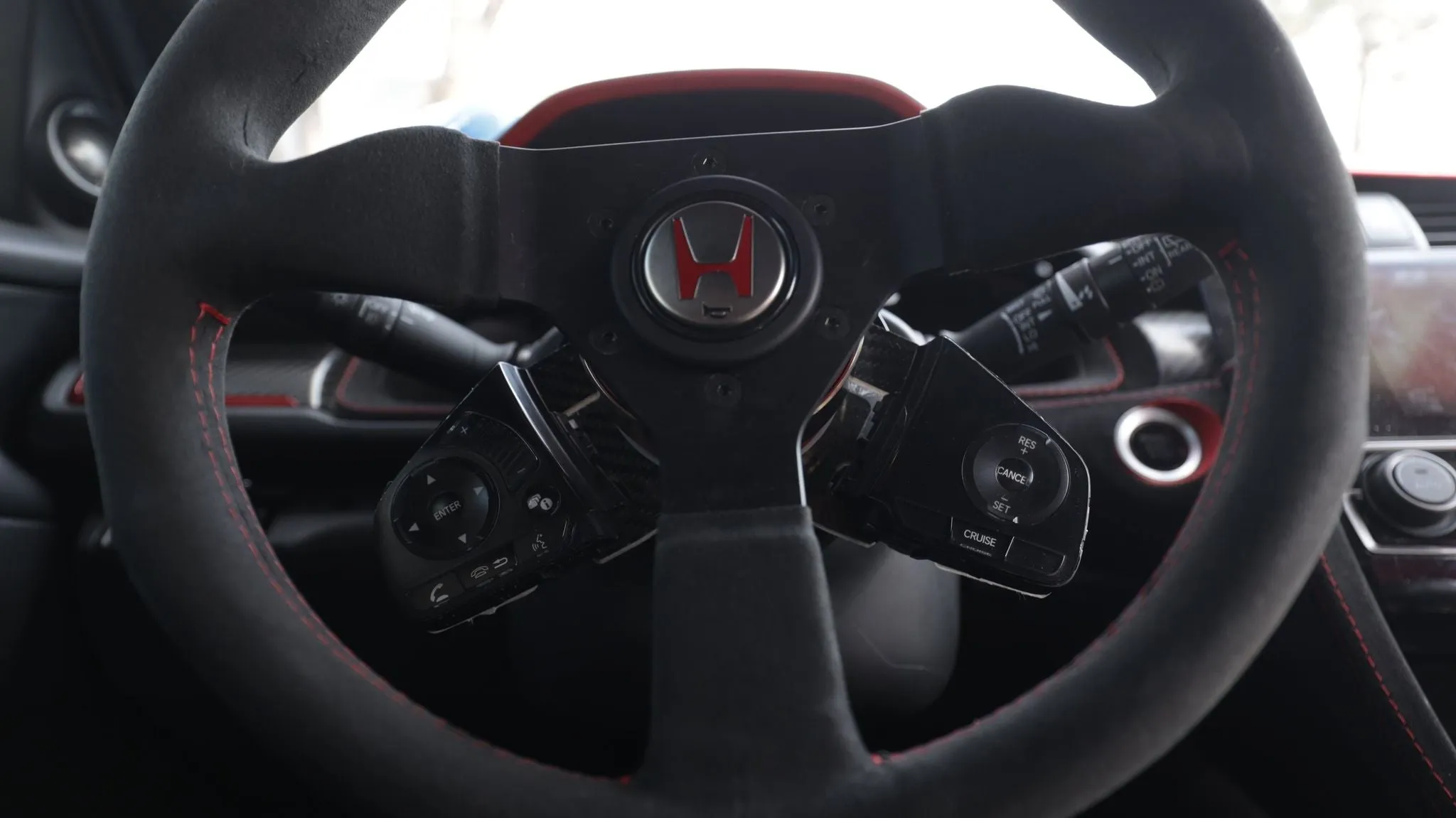 Honda Civic Type R (FK8) Carbon Steering Control Relocation Bracket