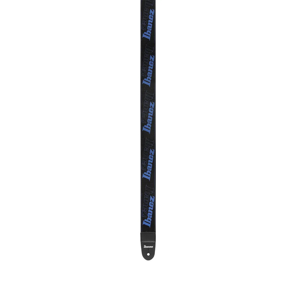 Ibanez Logo GSD50-BL Guitar Strap, Blue