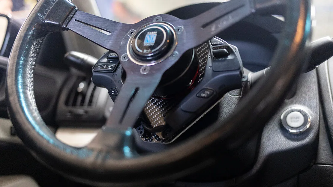 Infiniti G37 Carbon Steering Control Relocation Bracket
