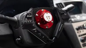 Infiniti G37 Carbon Steering Control Relocation Bracket