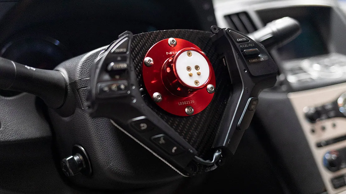 Infiniti G37 Carbon Steering Control Relocation Bracket