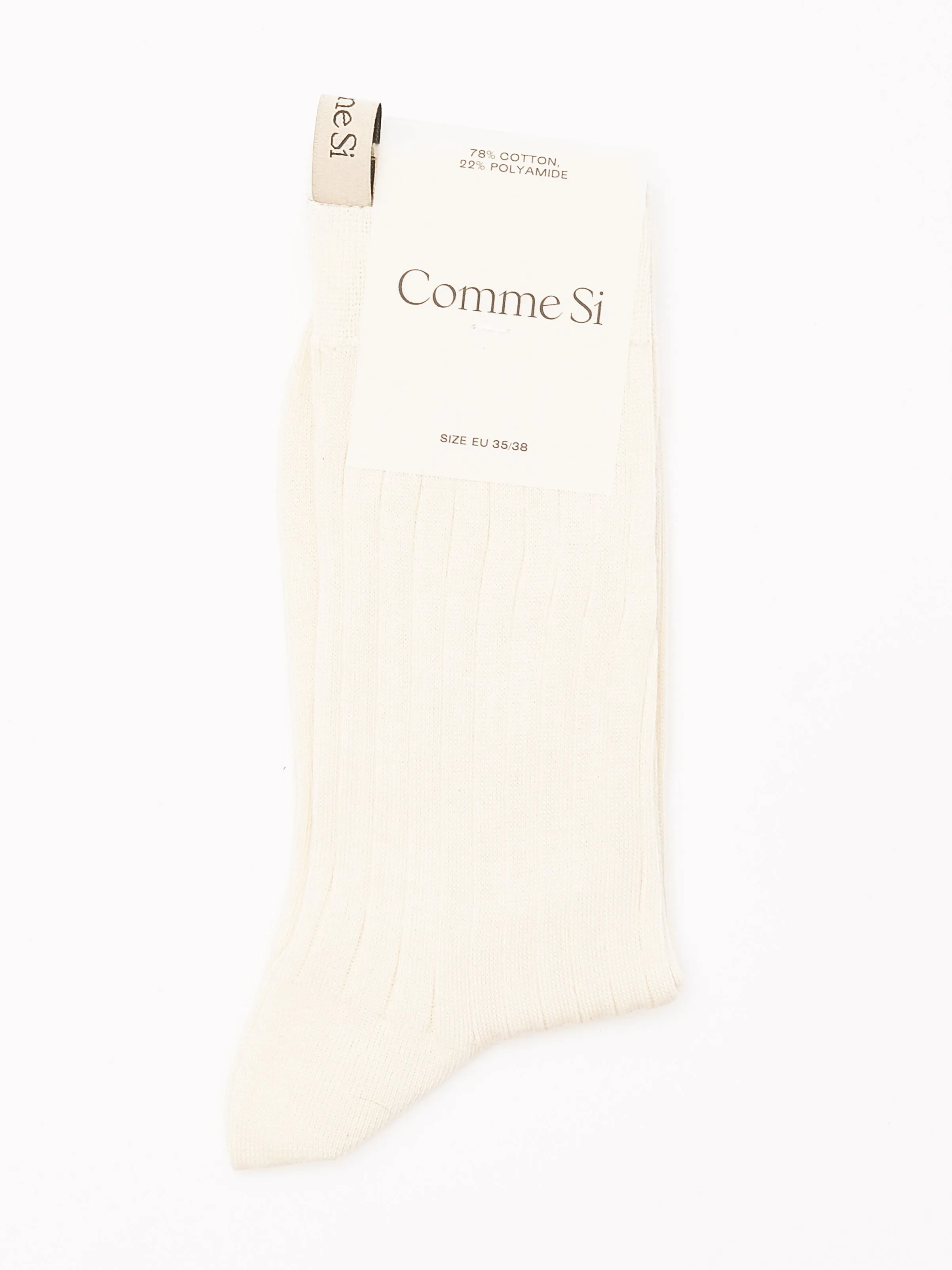 Ivory The Yves Sock