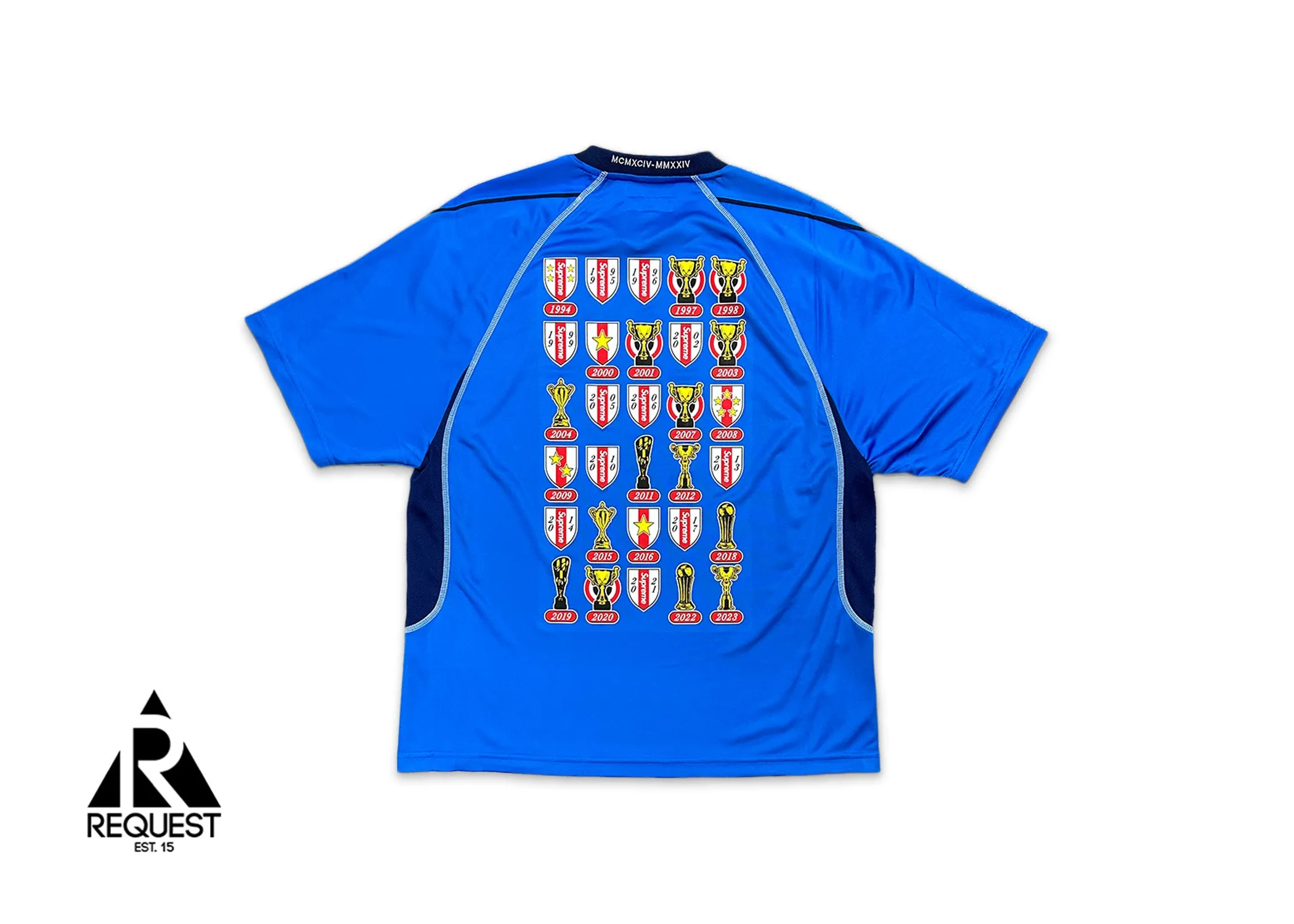 Jacquard Soccer Jersey "Blue"