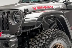 Jeep JL-JX Edition Aero Carbon Fiber Front Fenders