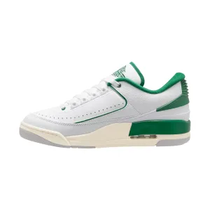 JORDAN 2/3 FD0383-103 "PINE GREEN" - WHITE/PINE GREEN-SAIL-NEUTRAL GREY