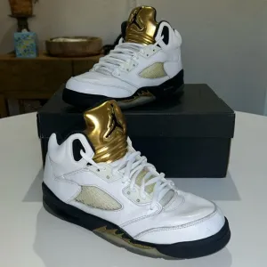 Jordan 5 Retro GS “Olympic (2016)” Youth Size 7Y/ Women’s Size 8.5