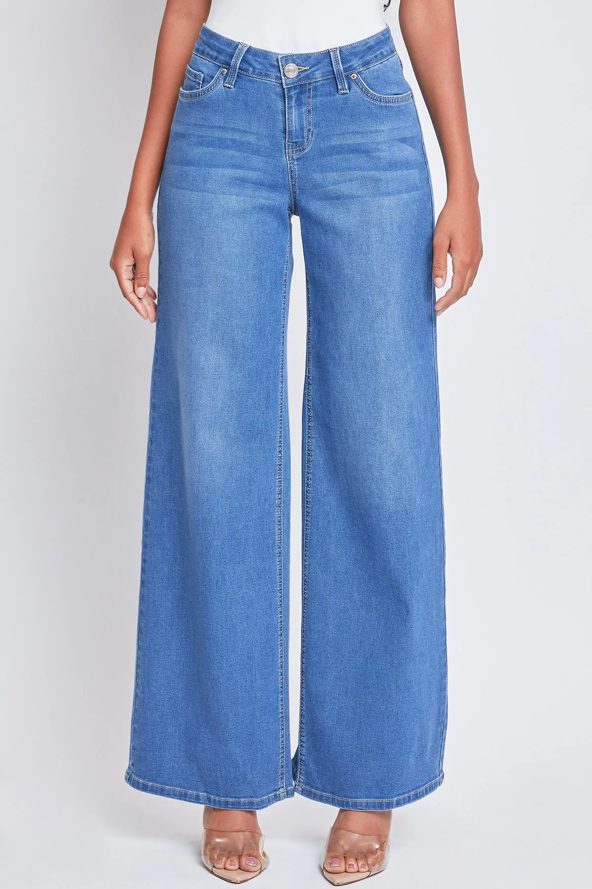 Junior Low Rise Wide Leg Jeans, Pack of 12