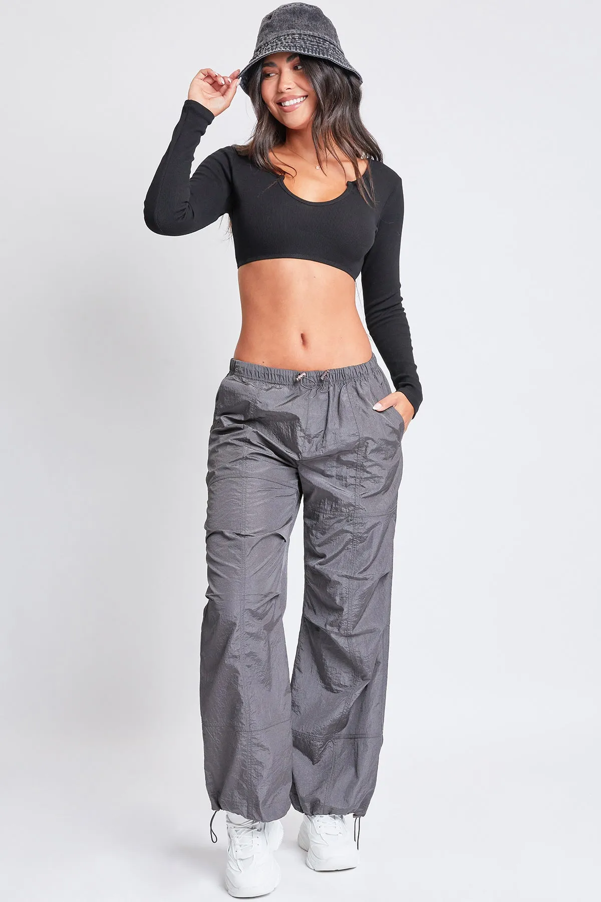 Junior Pull-On Nylon Parachute Pants, Pack of 6