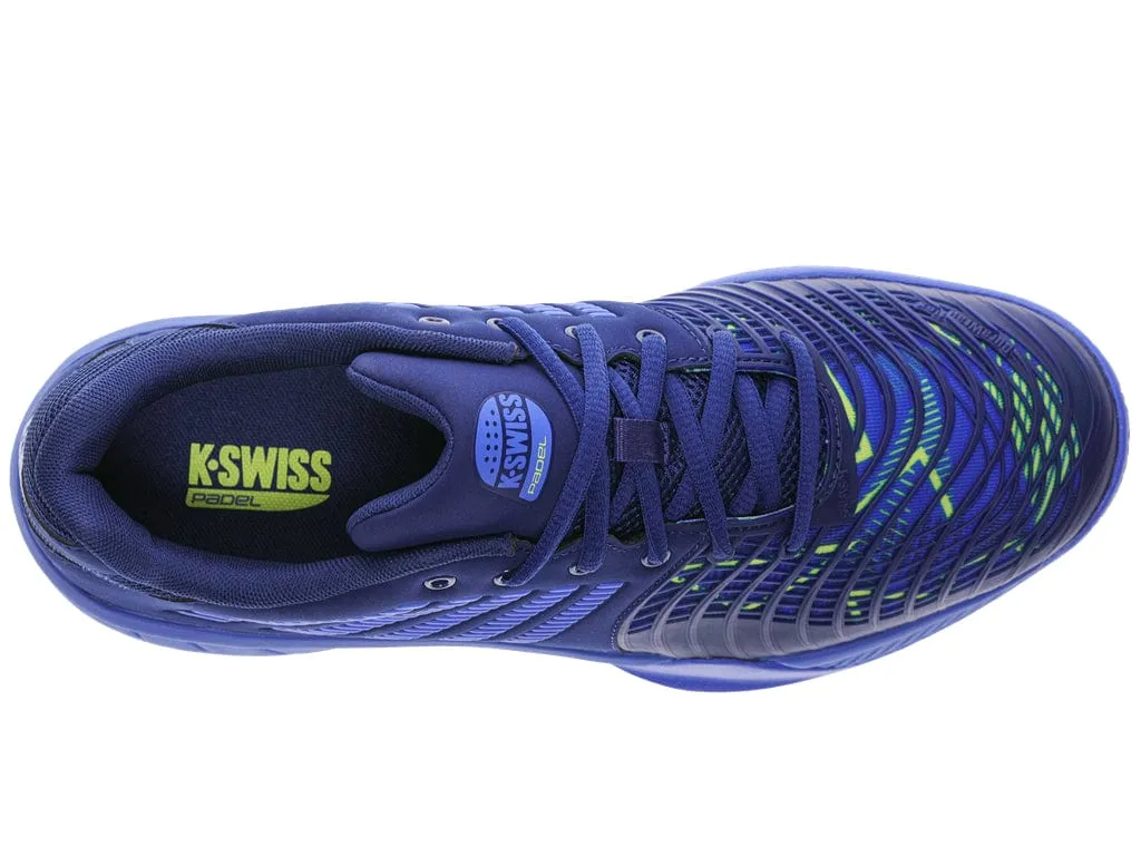 K-Swiss Express Light 3 HB Mens Indoor Court Shoes - Dazzling Blue / Estate Blue / Evening Primrose