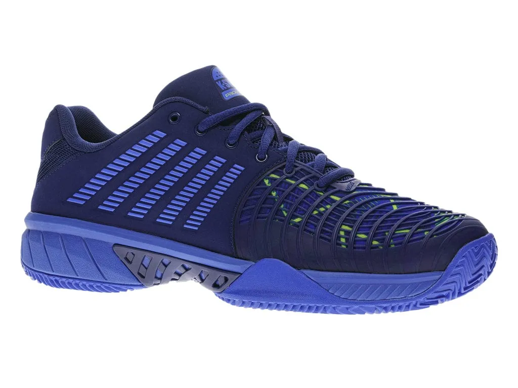 K-Swiss Express Light 3 HB Mens Indoor Court Shoes - Dazzling Blue / Estate Blue / Evening Primrose