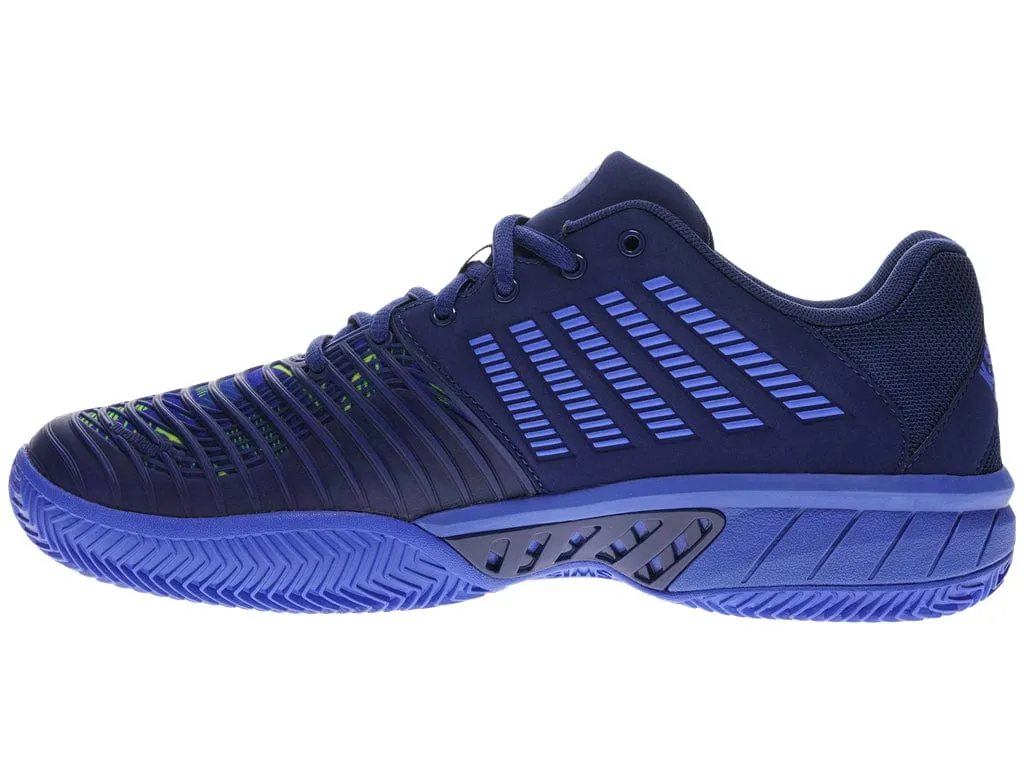 K-Swiss Express Light 3 HB Mens Indoor Court Shoes - Dazzling Blue / Estate Blue / Evening Primrose