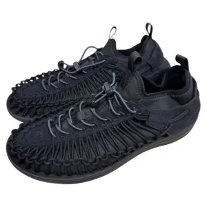 Keen Uneek HT Shoes Men's 9.5 Sneaker Sandal Bungee Outdoor Comfort Mesh Black