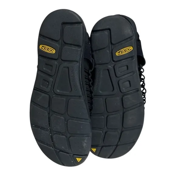 Keen Uneek HT Shoes Men's 9.5 Sneaker Sandal Bungee Outdoor Comfort Mesh Black