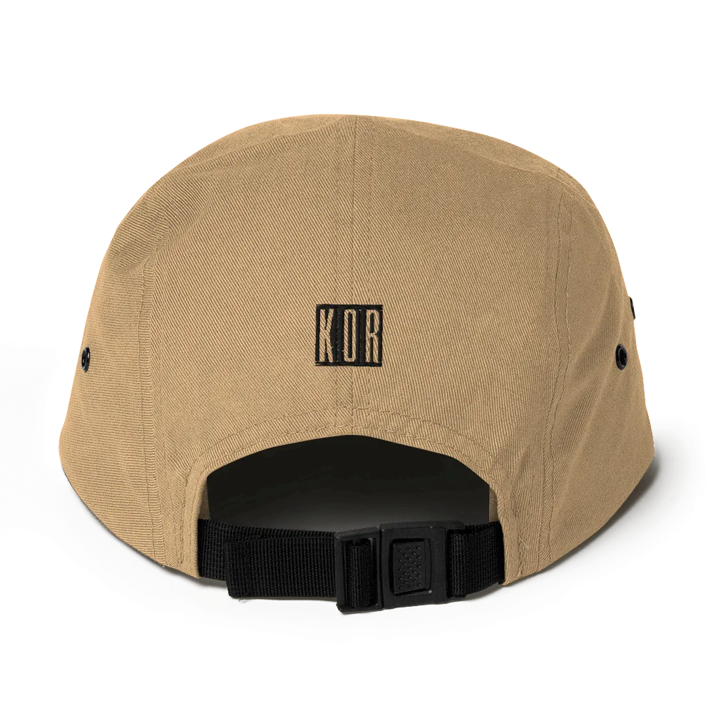 King of Reyes Khaki 5 Panel Hat