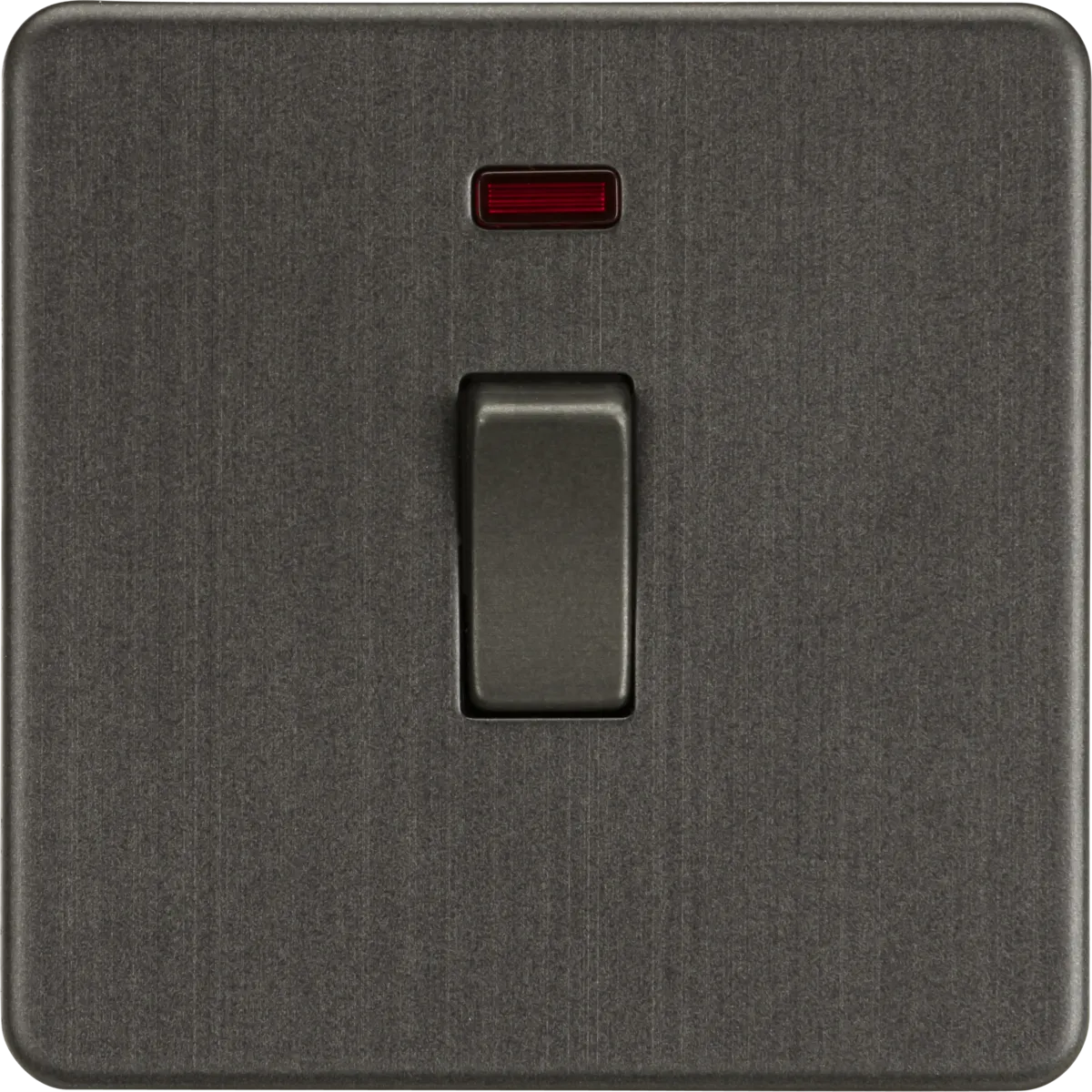 Knightsbridge SF8341NSB Screwless 20A 1G DP Switch   Neon - Smoked Bronze