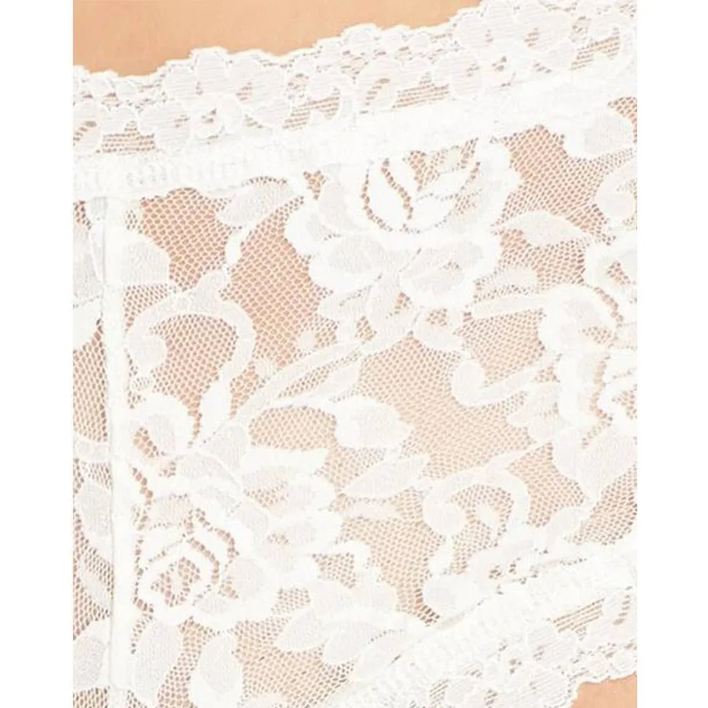 Lace Boy Short White