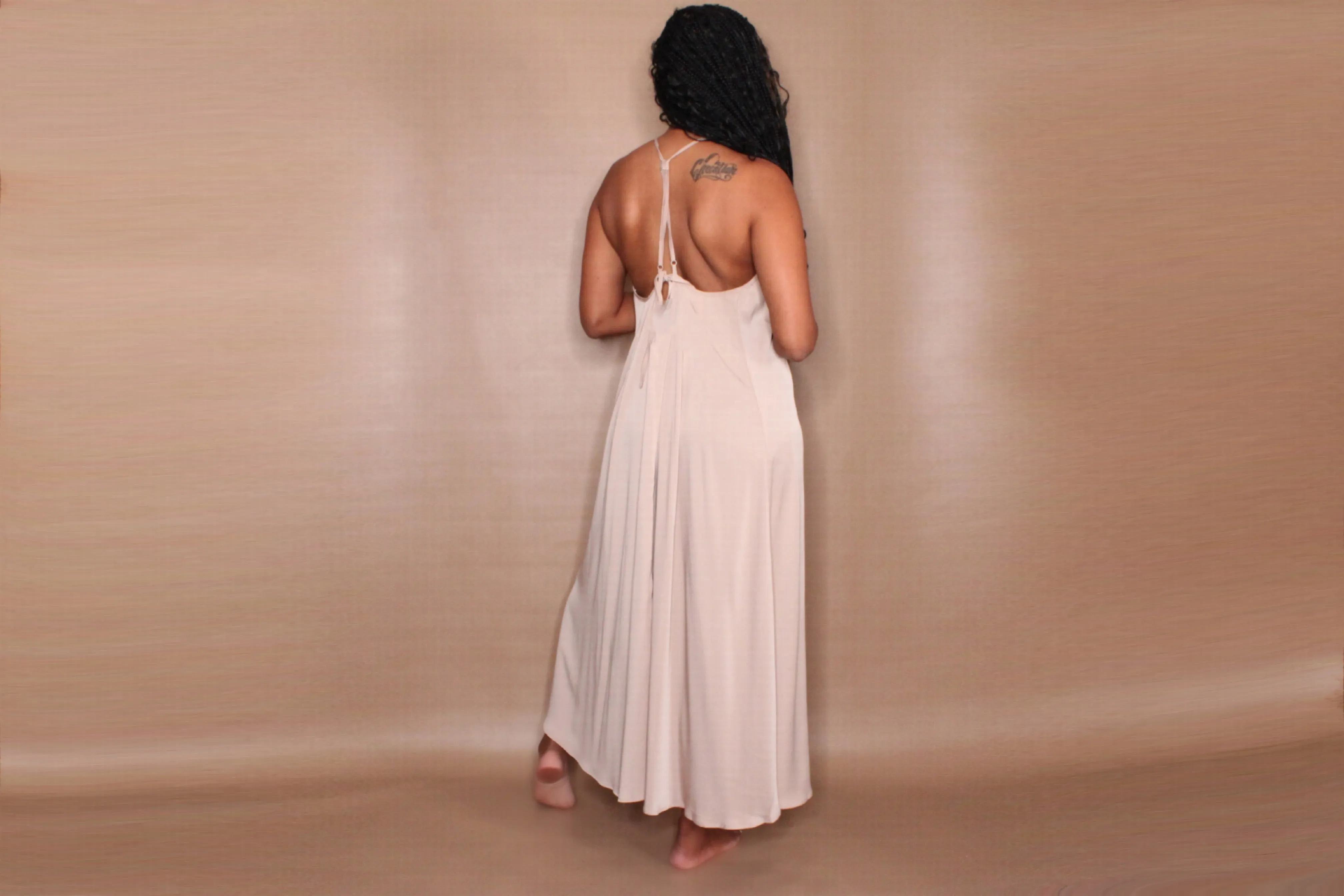 Latte A-line Shift Dress