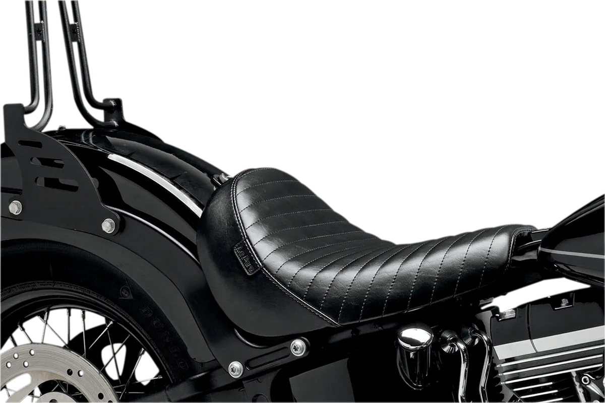 Le Pera LKS-007PT Bare Bones Solo Seat - Pleated Vinyl