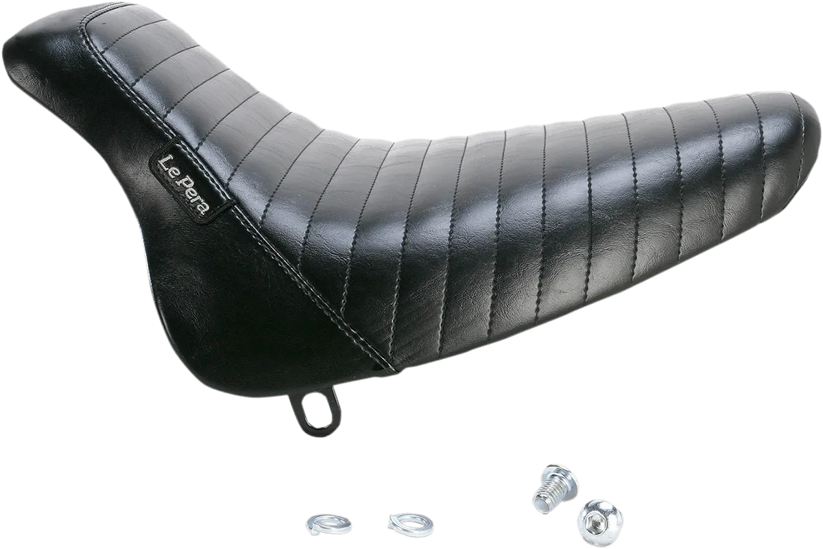 Le Pera LX-007PT Bare Bones Solo Seat - Pleated