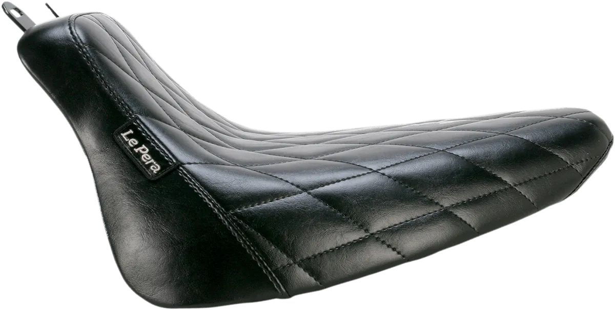 Le Pera LXE-007DM Bare Bones Solo Seat - Diamond Stitch