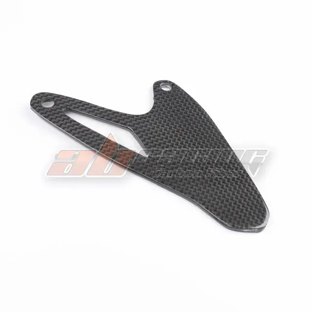 Left Rearset Foot Peg Mount Heel Guard Plate Fairings For Ducati Streetfighter 100% Carbon Fiber