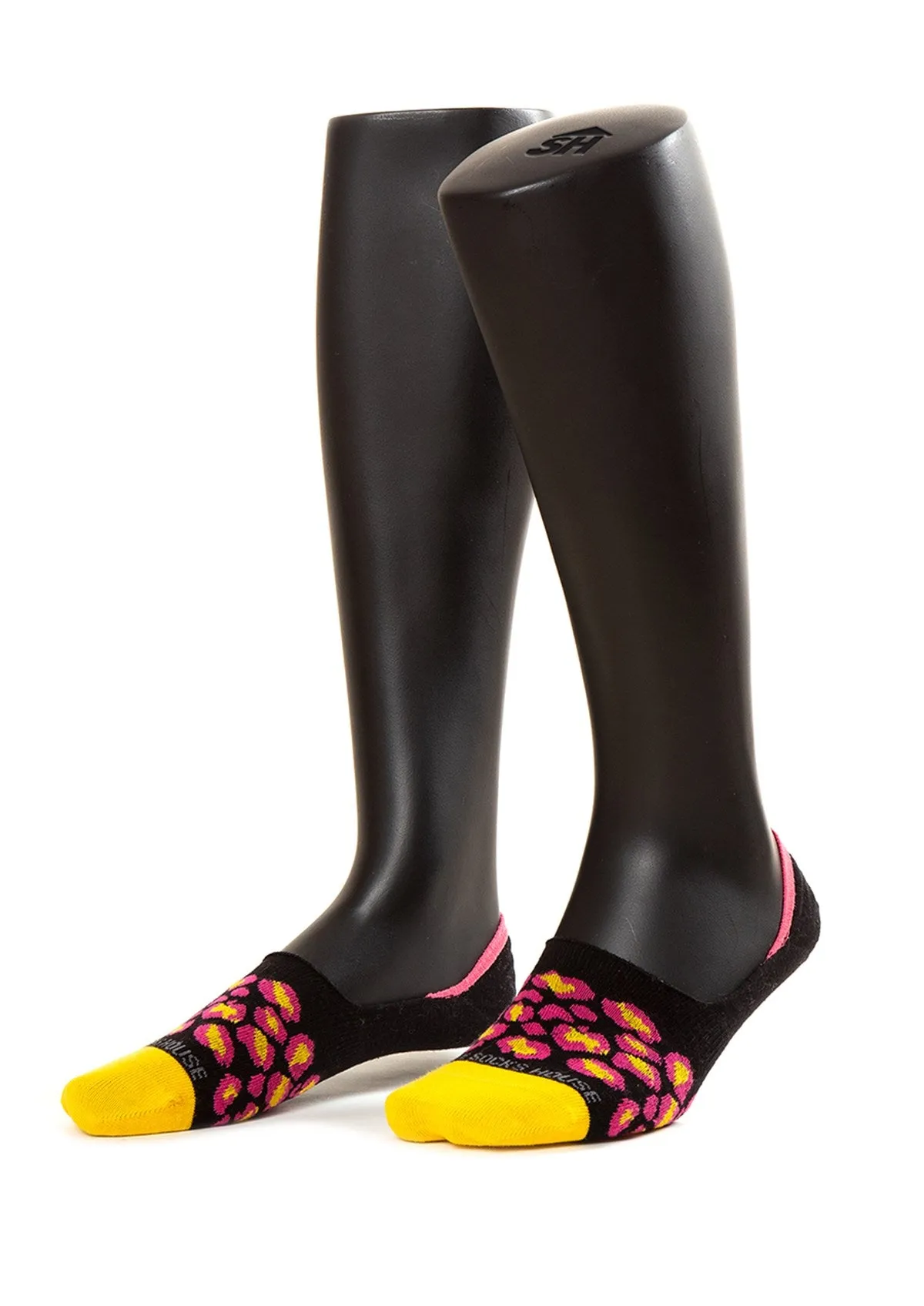 Leopard Design Women Invisible Socks