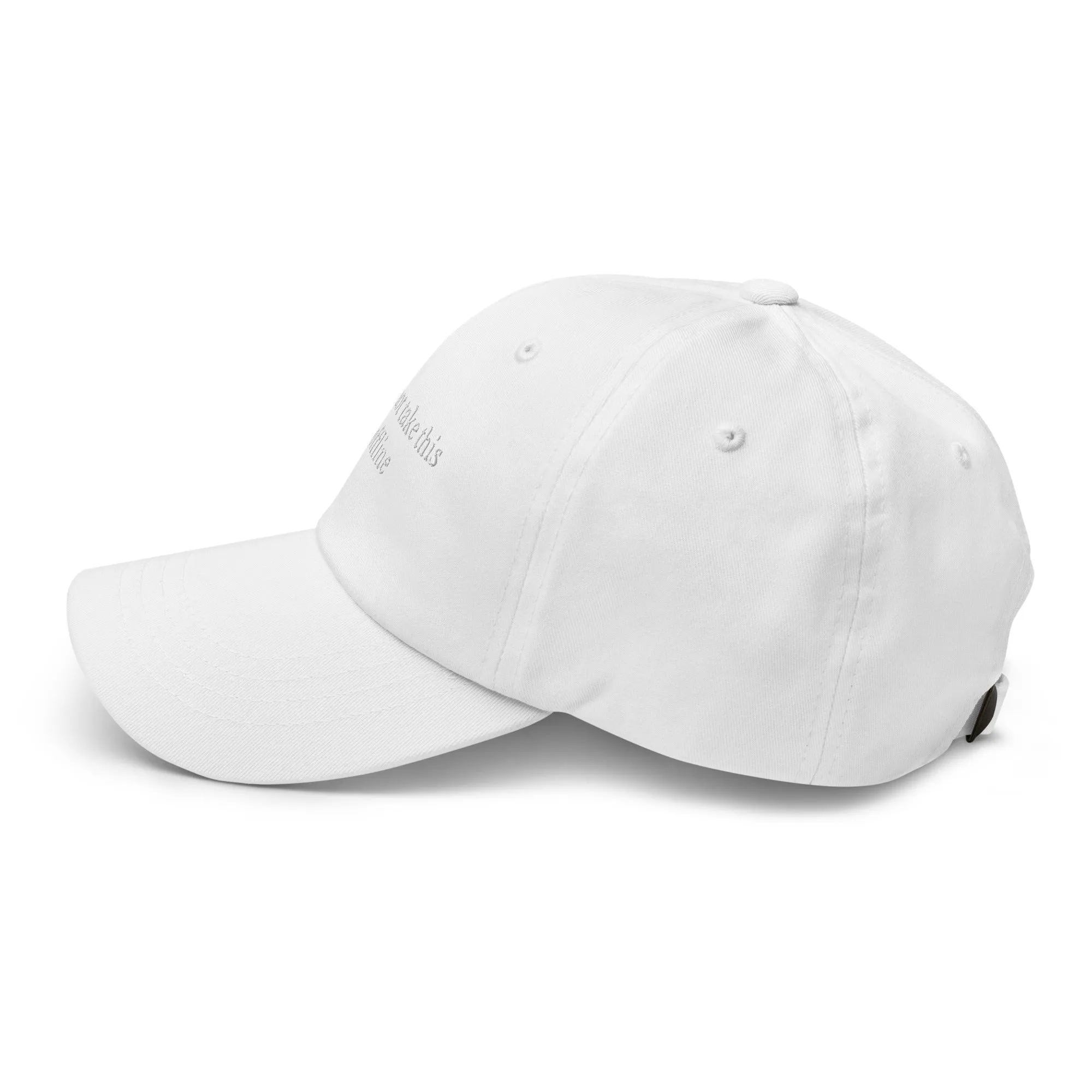 let's not take this offline cap