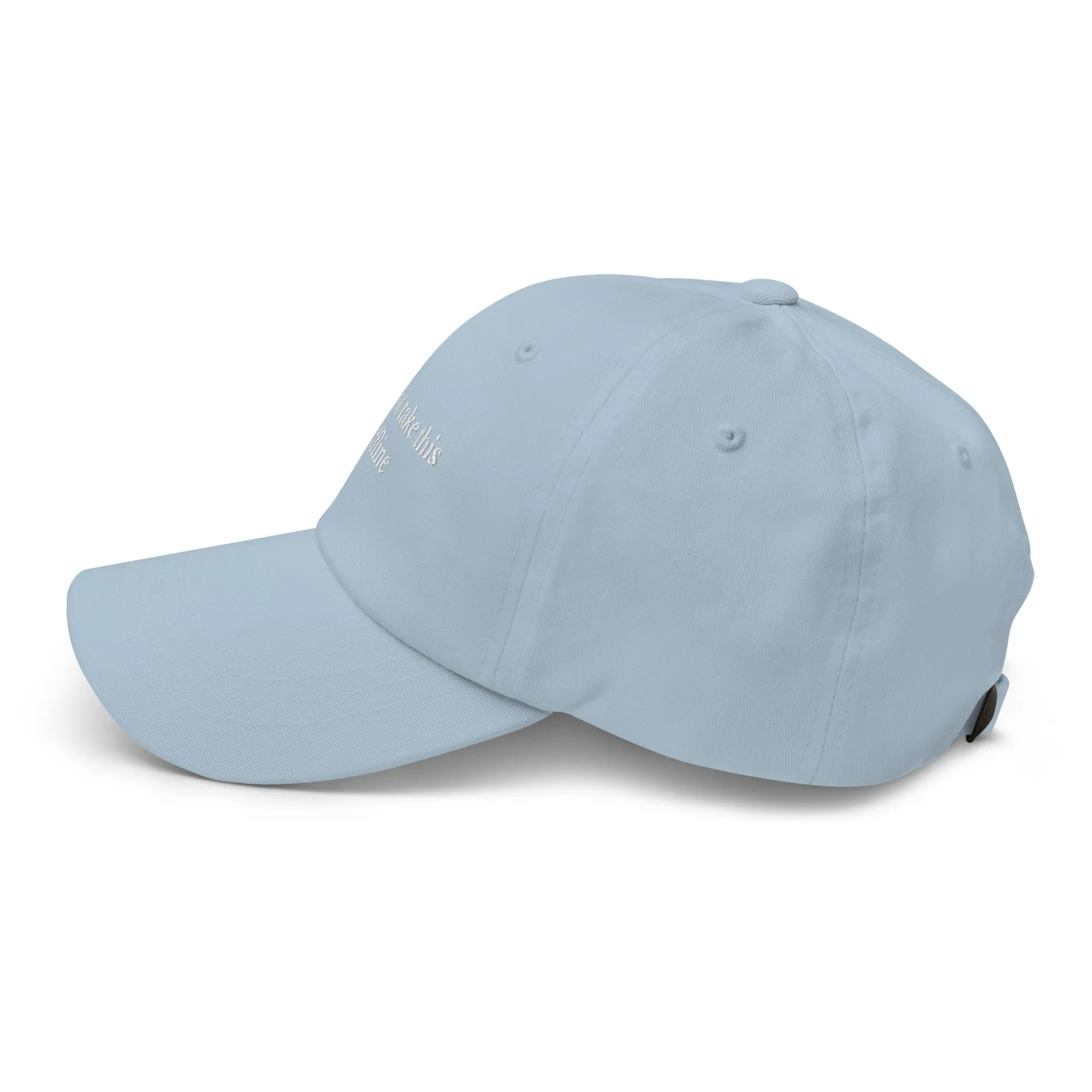 let's not take this offline cap