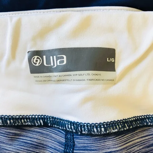 Lija blue/navy tennis skort sz. L