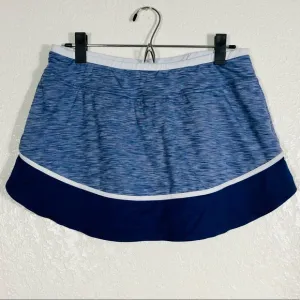 Lija blue/navy tennis skort sz. L